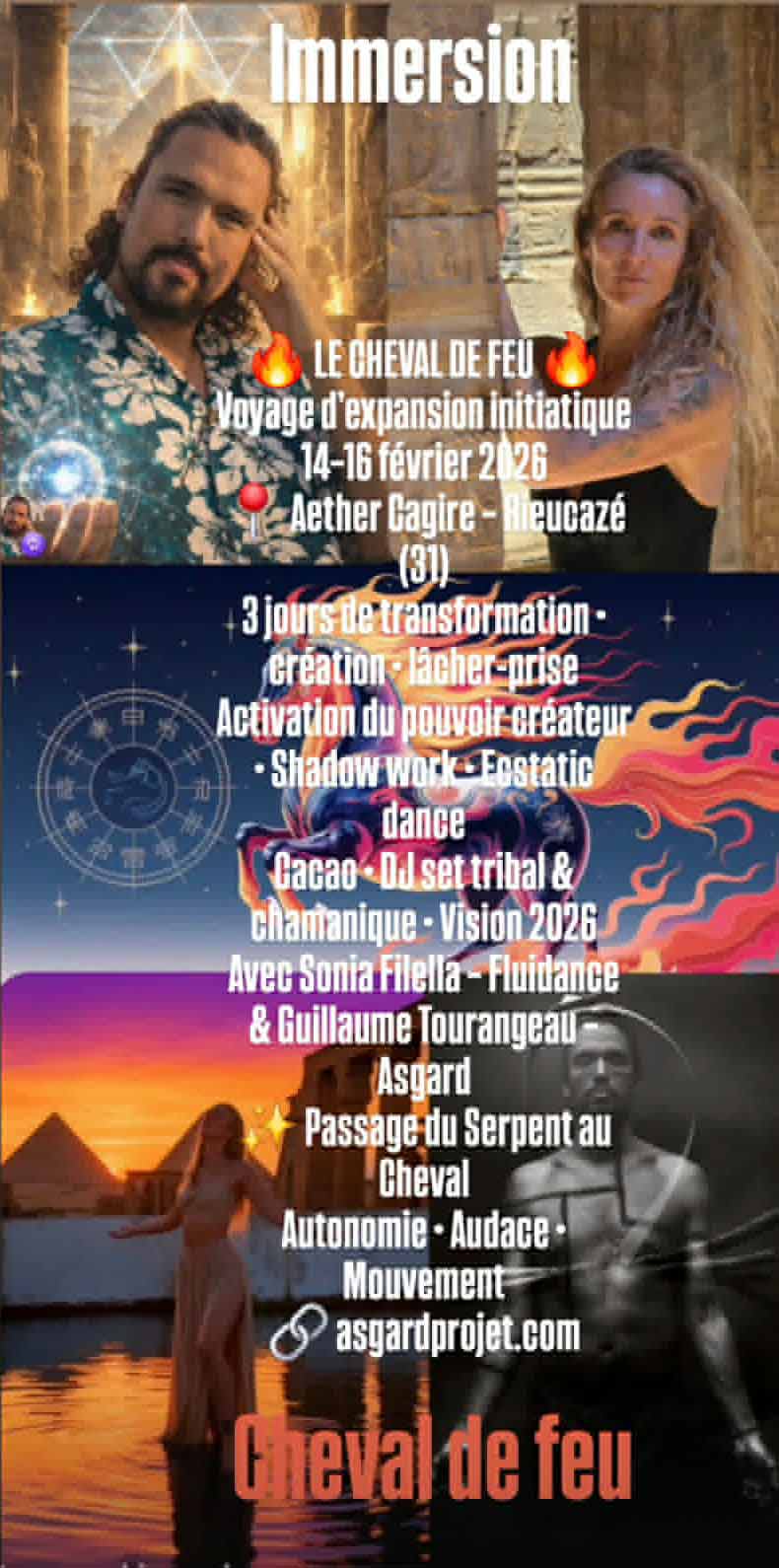 events cheval de feu fevrier 2026