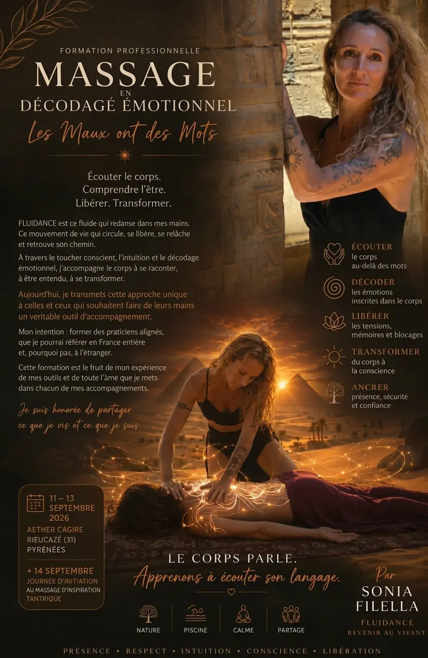 fluidancetherapie massage decodage emotionnel les mauxs ont des mots 1